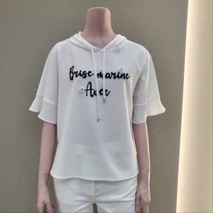 [꼼빠니아]후드 소매포인트 티셔츠 CAFU4-WKS130 _IC