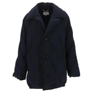 마르지엘라 23FW 백 스티치 패딩 자켓 블랙 SI1AM0003 S54870 900