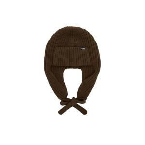 노스페이스 여성 KNIT EARMUFF BEANIE MNE3BR56B-BRW