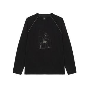 노스페이스 남성 SALIO L/S R/TEE MNT7TR51A-BLK