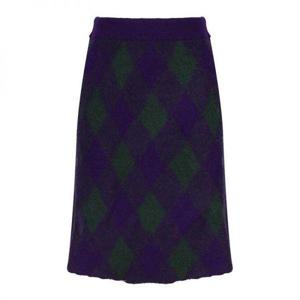 BURBERRY 버버리 Argyle wool skirt (8076948) (아가일 울 스커트)