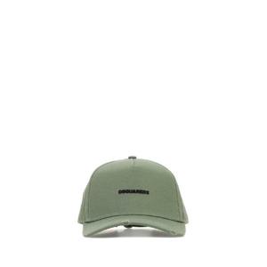 DSQUARED Green cotton baseball cap BCM060305C00001 M4172