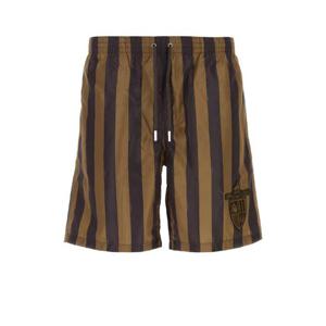 FENDI Printed polyester swimming shorts FXB134AU8M F13IZ