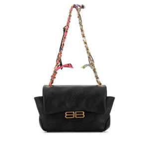 BALENCIAGA Printed leather mini Darling shoulder bag 8444942AB8W 1000