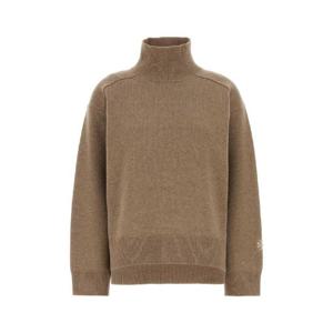 TORY BURCH Biscuit wool oversize sweater 171875 296