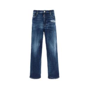 DSQUARED Stretch denim Loose jeans S74LB1730S30872 470
