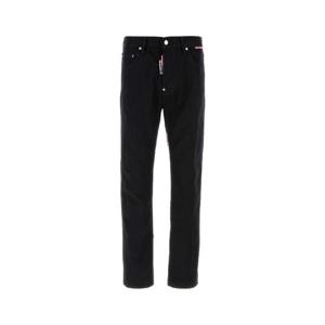 DSQUARED Black denim Dsquared X Magliano Protesta 642 jeans S71LB1685D30020 900