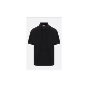 SAINT LAURENT Cassandre piquet polo shirt 798944Y37HC1000