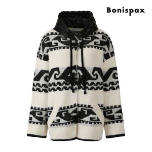 보니스팍스  코위찬 토글 후드 가디건 (XPCKG003M0)