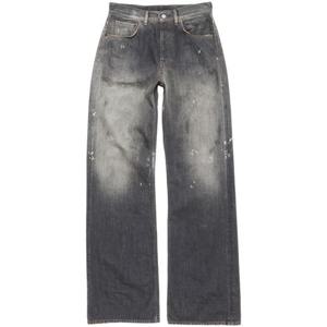 아크네 스튜디오 데님 팬츠 A00513 900 Black