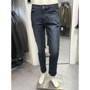 BASSO 세이브존01 네이비 스트레치 스판 워싱 데님 BSZ3PS84ANY