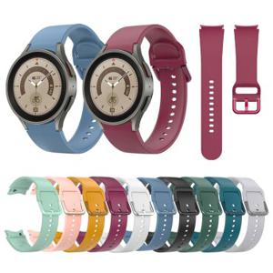 갤럭시워치 5 4 컬러 날개형 실리콘 스트랩 밴드 시계줄 20MM