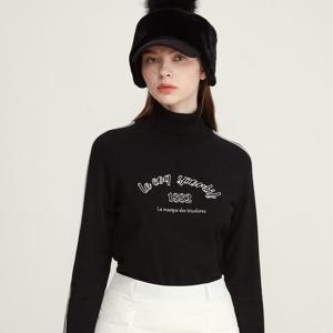 [60%OFF] 르꼬끄골프 여성 하이넥 라인포인트 스웨터 (GO422LKPO5)