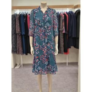 벨리시앙 세이브존07 브이넥 쉬폰 원피스 OP3308