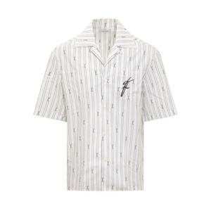 살바토레 페라가모 반팔 셔츠 143806 770864 WHITE