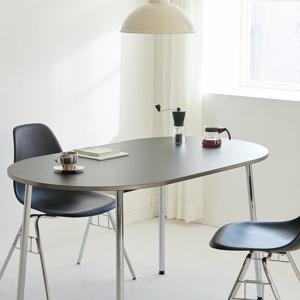 밀랑 오키프 타원형 카페 식탁 테이블 1200X800