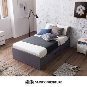 [삼익가구]NEW데이즈 4단서랍 수납 침대(매트제외-슈퍼싱글)