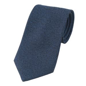 [에스티듀퐁(셔츠)][듀퐁타이SH]네이비 사선도트라인 원포인트 큐빅타이TE5SM61KA002TNY