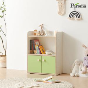 파로마 버들 2단 600 수납책장 2도어