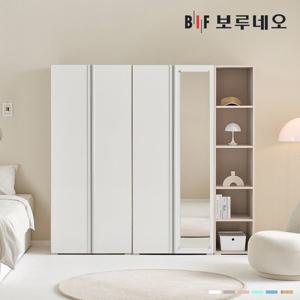 [착불] 보루네오 리키 2000 W세트 옷장 이불장 안방 작은방 원룸 거울
