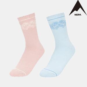네파  여성 블루밍 소프트 장목 양말 7LC8312