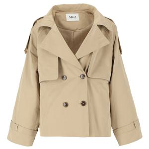 [에이비에프지]오버핏 숏 트렌치 코트 APZ5HR01G