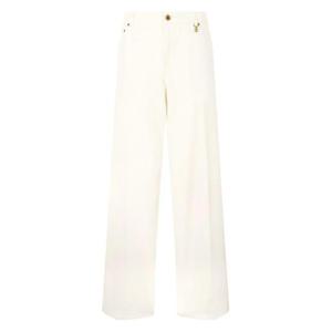 로베르토 카발리 스트레이트 팬츠 UKJ207KGN53 09088 White