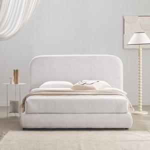 잉글랜더 SAF New 마요 조야원단 패브릭 높은헤드 침대(매트제외-QK겸용)