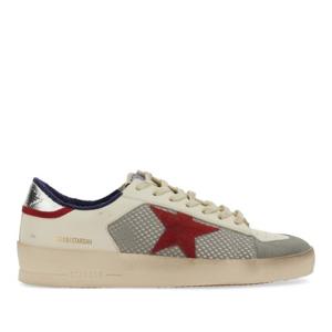 골든구스 레드 스타 디테일 로우탑 스니커즈 GMF00667 F0075568