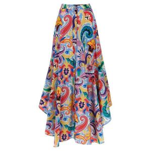 에트로 플레어 헴 페이즐리 스커트 WRFA010699SA5H9 X0887 TP934750136