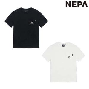 [네파] 남성 피크에이 포켓 로고 그래픽 반팔티셔츠 7K35374