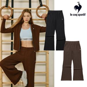 [르꼬끄] 여성 부츠컷 케이블 자가드 팬츠 QQ322OFP92