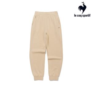 [르꼬끄] 여성 레귤러조거 샌드워싱 더블텐션 팬츠 QQ322OFP84_YBG