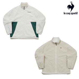 [르꼬끄] 남녀공용 유니 듀스 리버시블 루즈핏 자켓 QQ323LJK99_IVY