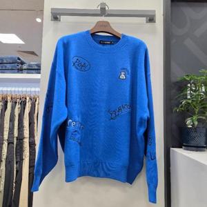 리트머스 HC12 전판 자수 R넥 풀오버 LP4SF838-053