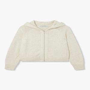 [보브]앙고라 블렌드 후드 집업 가디건 7156150100