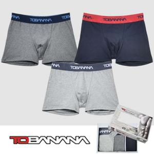 (투바나나)스포티한 디자인 남성 드로즈 3매입