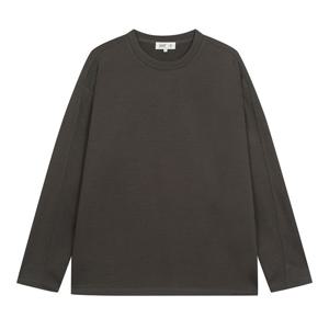 [지이크]오버핏 라운드 긴팔 티셔츠 다크그레이 PJIBH8501 B