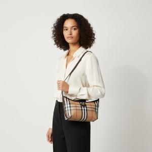 버버리 25FW 체크 하이랜드 바게트 숄더백 미니  8112278