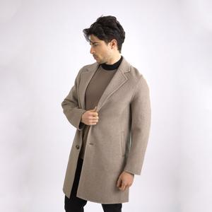 남성 핸드메이드 더블 브레스트 울 오버 코트 ACO117