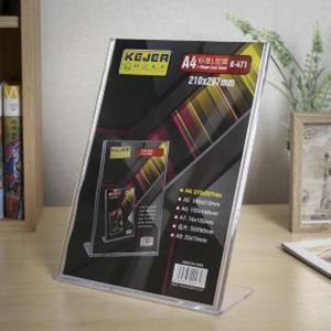 A4 아크릴 쇼케이스 단면 세로 pop꽂이