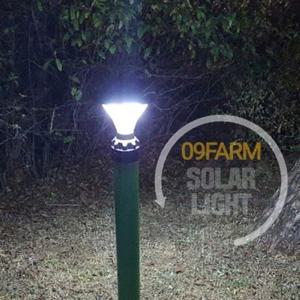 태양광충전 32LED 태양광 정원펜스등 CASTLE320 WARM