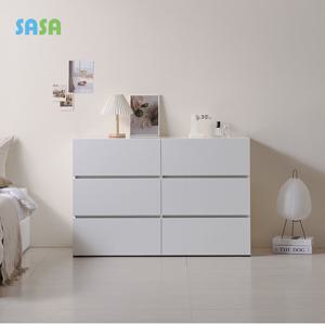 사사가구 노리 1200 3단 와이드서랍장