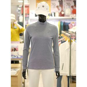 루이까스텔 세이브존03 여성 골프 가을 베이직 스트라이프 반목 티셔츠 AF7LETS905A