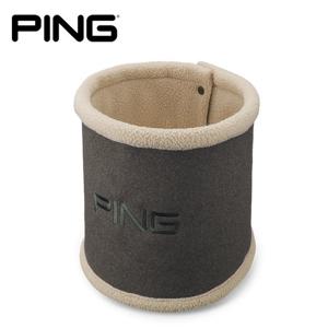 [클럽특가] 핑 겨울 골프 넥워머 남성용 카키 프리사이즈