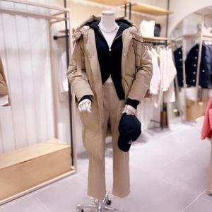 [시에로]  SJ4JPF36M_엠버자수 오버 롱 구스다운