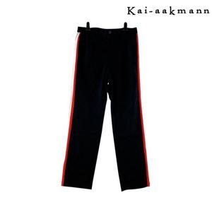 [카이아크만] 더블 라인 트랙 팬츠(KQBPT296M0_BK)