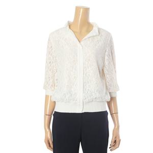 [안지크]레이스자수블라우스 AI2BL5230