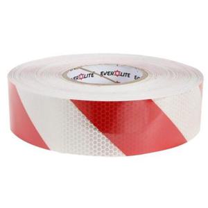 에버라이트 고휘도위험반사테이프 백/적 50x45.7M