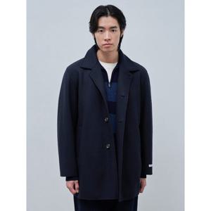 [빈폴멘] 핸드메이드 이중지 반코트  네이비 (BC4930C25R)